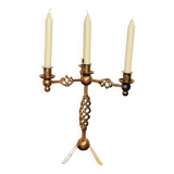 5-candle chandelier in gold-painted metal Denmark