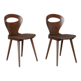 Suite of two Baumann Fourmi chairs