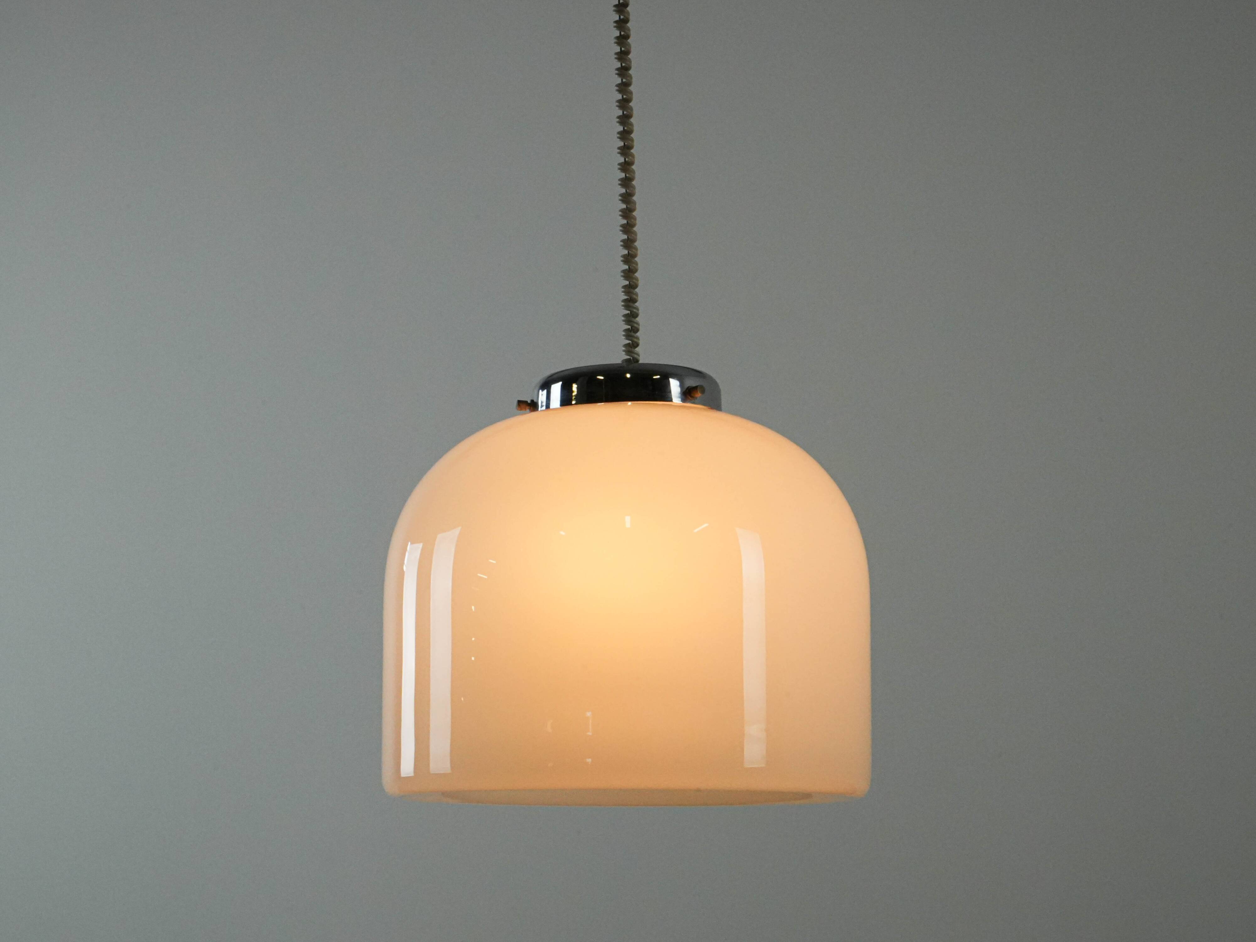 Pendant lamp, Italian design, 1970s, manufactured in Italy