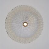 Bubbled glass ceiling lamp