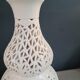 Lampshade in perforated ceramic