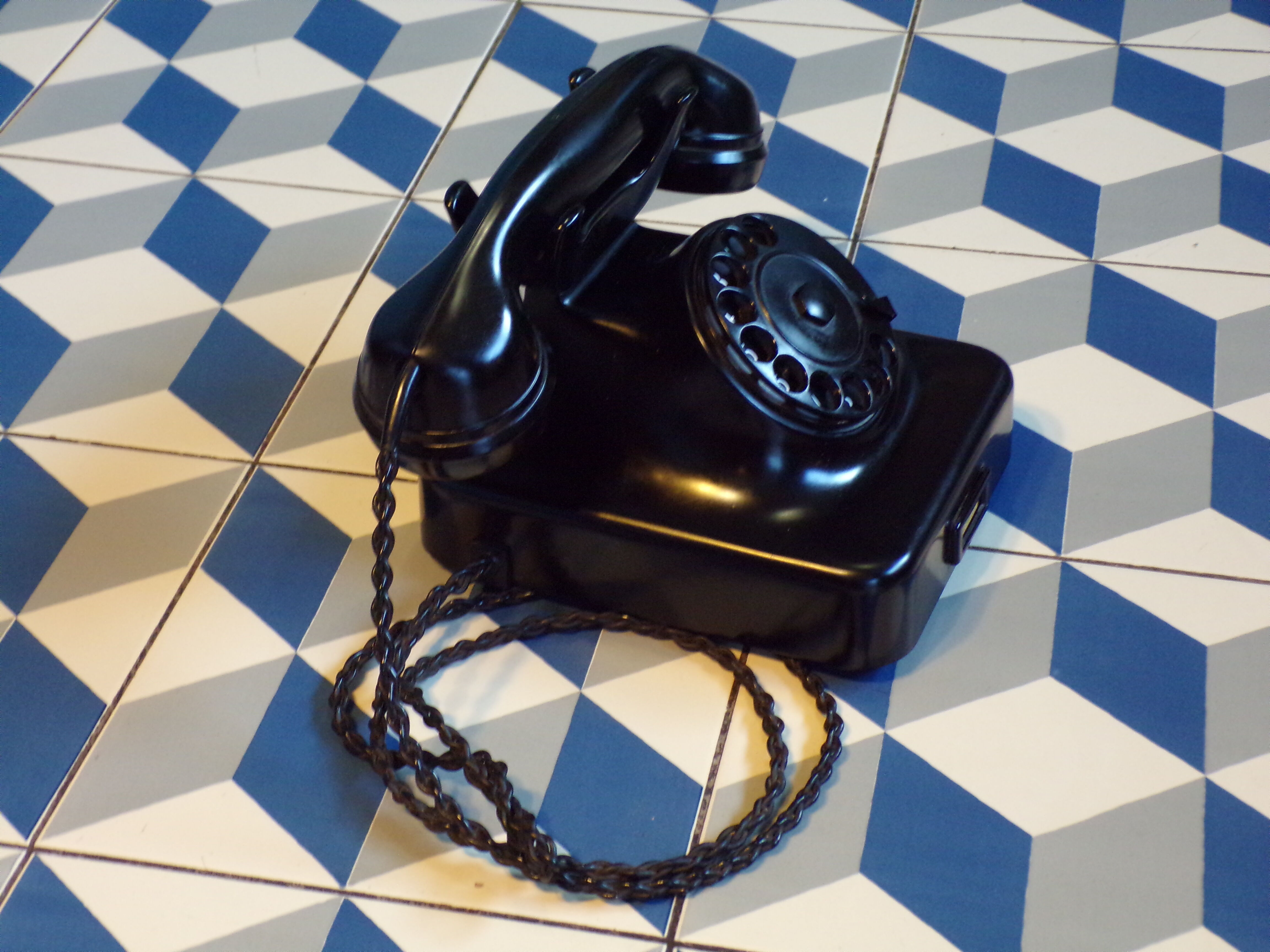 Siemens W38 1930 Bakelite Phone