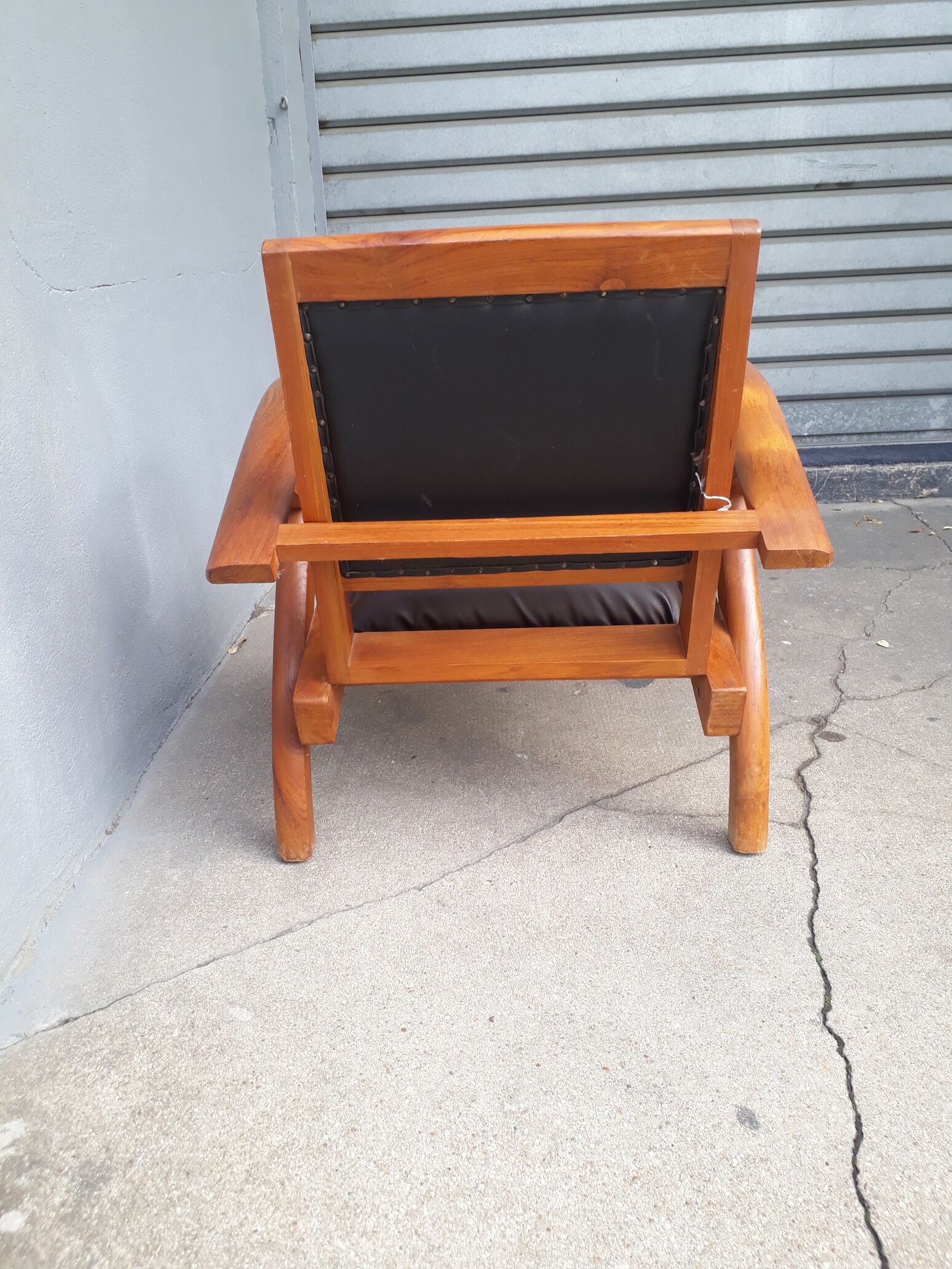 Colonial-style armchair