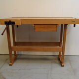 Vintage industrial workbench