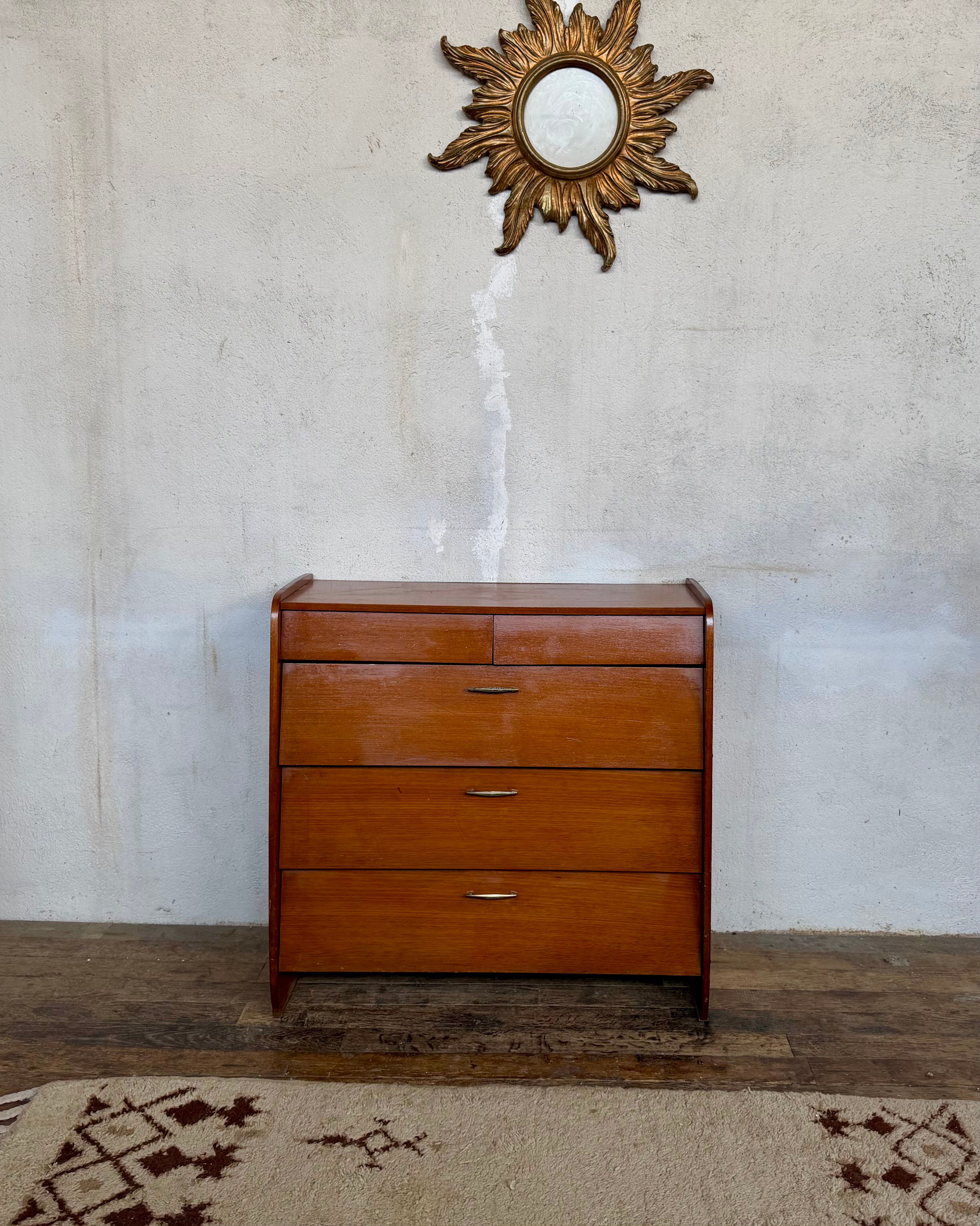 Vintage Scandinavian look shoe cabinet
