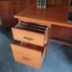 Bureau vintage teck années 60