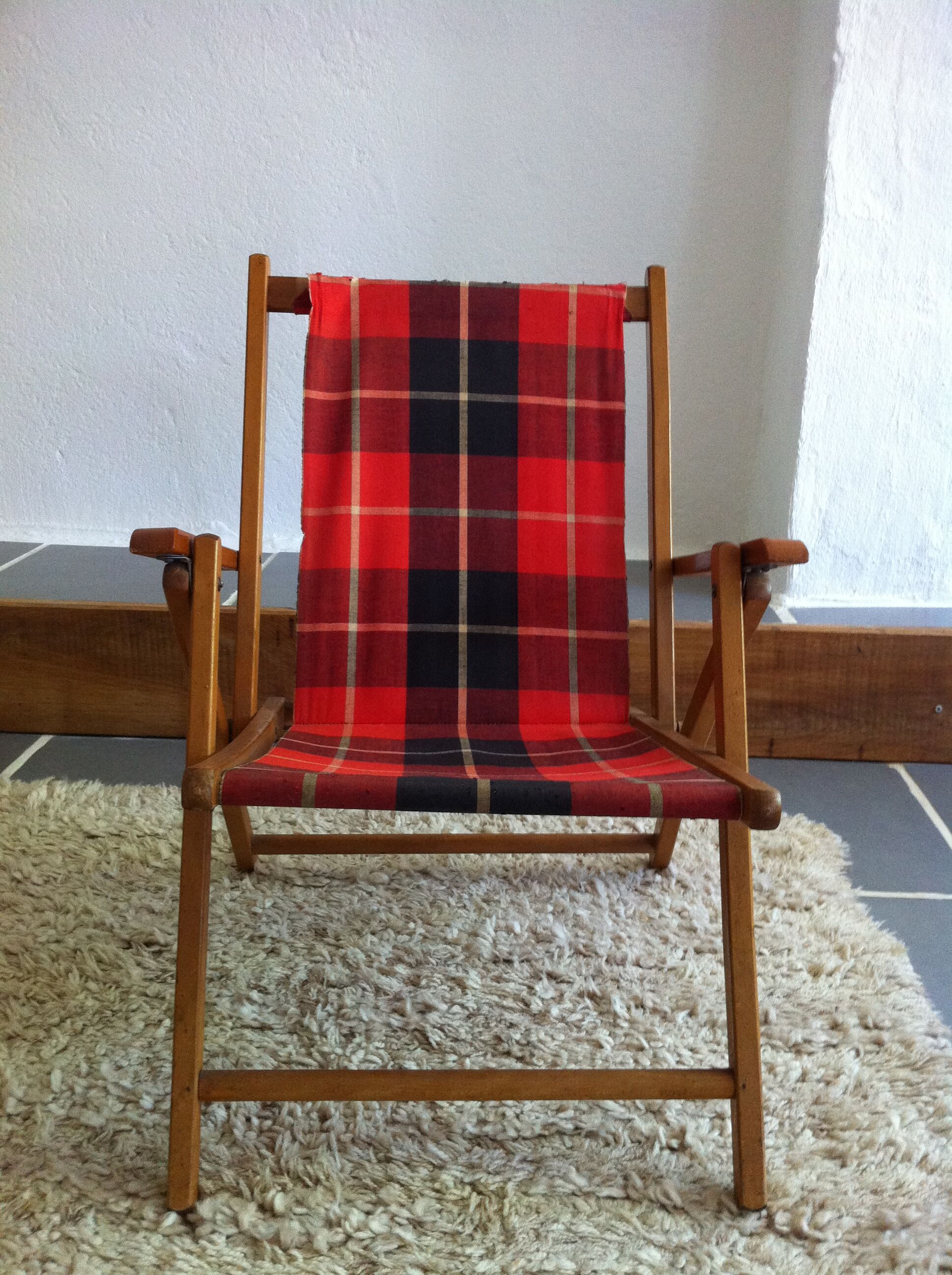 Vintage Folding wooden chair