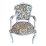 Fauteuil baroque patinée