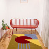 Design carpet in wool Urban T. 140x210 cm