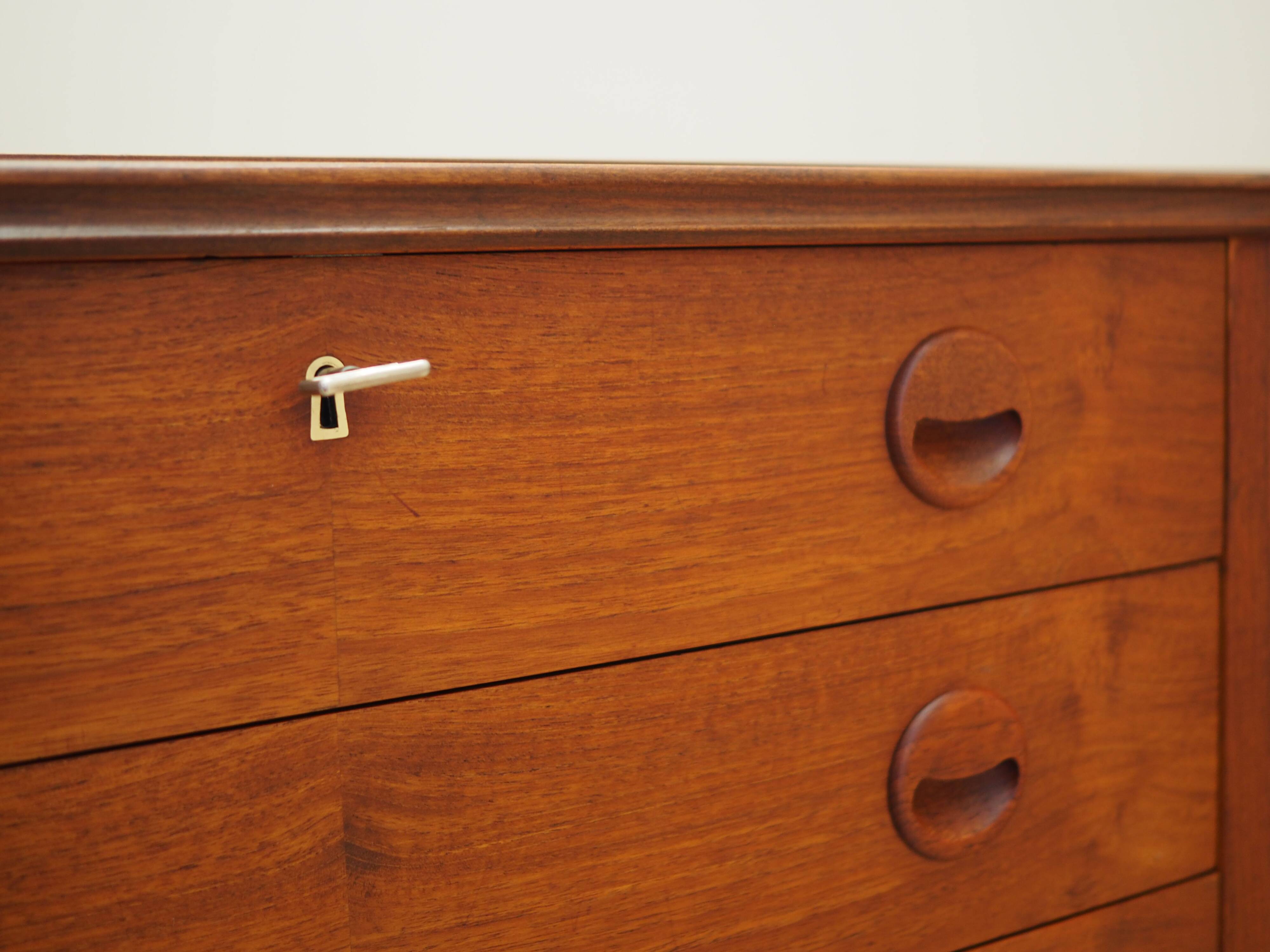 Teak sideboard, Danish design, 1960s, production: Denmark