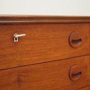 Enfilade en teck, design danois, années 1960, production : Danemark