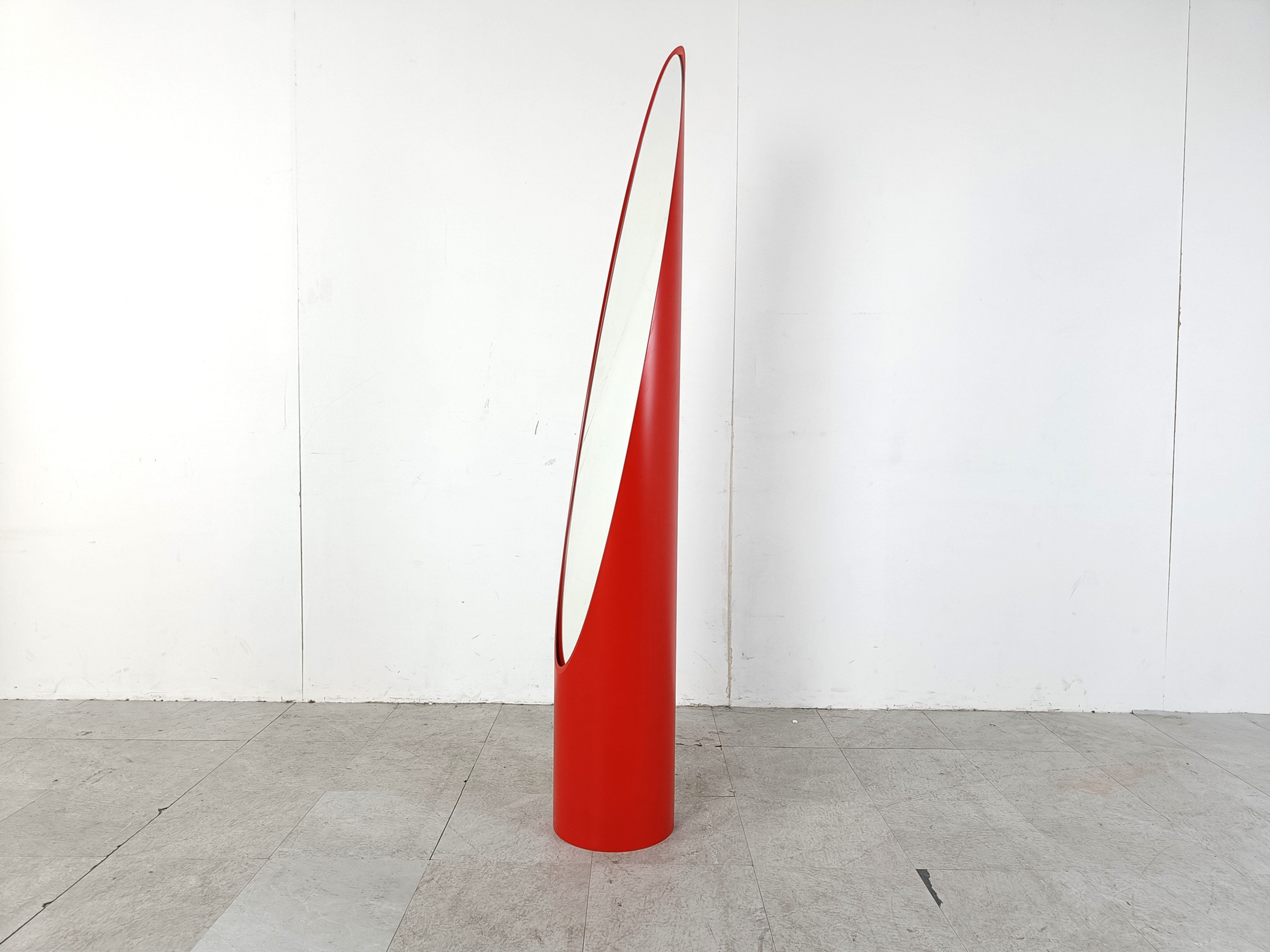 Unghia Mirror by Rodolfo Bonetto, Italy 1970s
