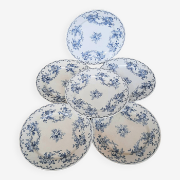 Assiettes plates Sarreguemines