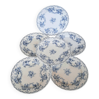 Assiettes plates Sarreguemines