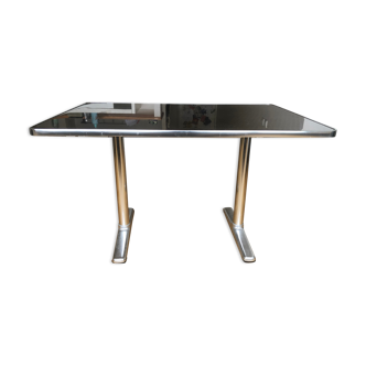 Table déjeuner aluminium - design