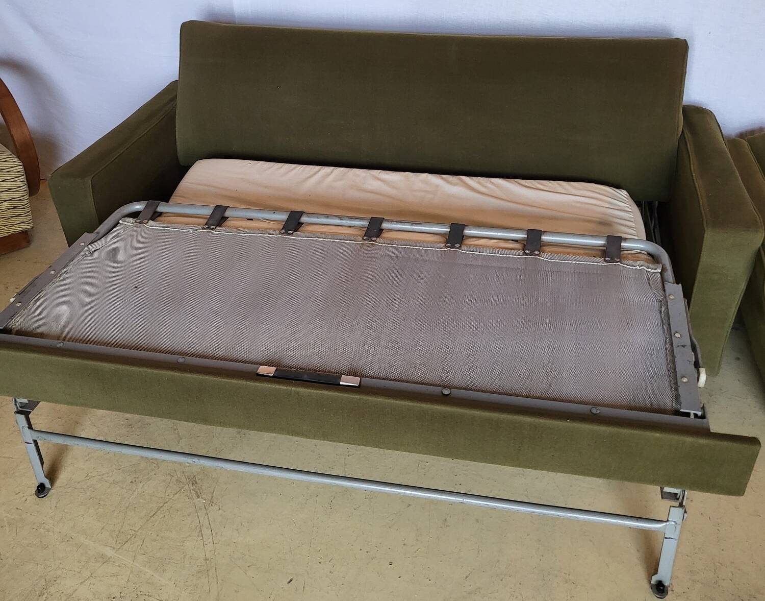 Vintage convertible sofa 1960