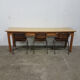 Large industrial writing desk with drawers, 1960s