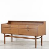 Midcentury Meredew Sideboard / Chest Of Drawers In Walnut. Vintage Modern / Retro / Scandinavian / D