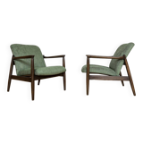 Pair of armchairs GFM64 by Edmund Homa 1960's