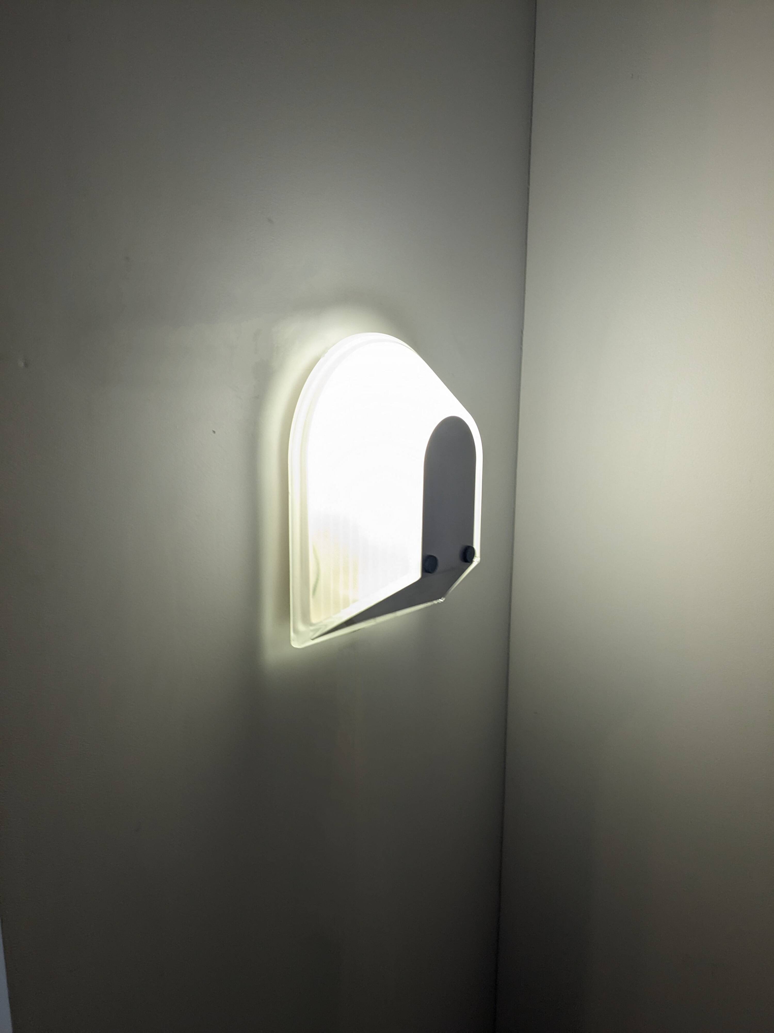 Tesi wall lamp by Roberto Fiorato for Prisma 1980