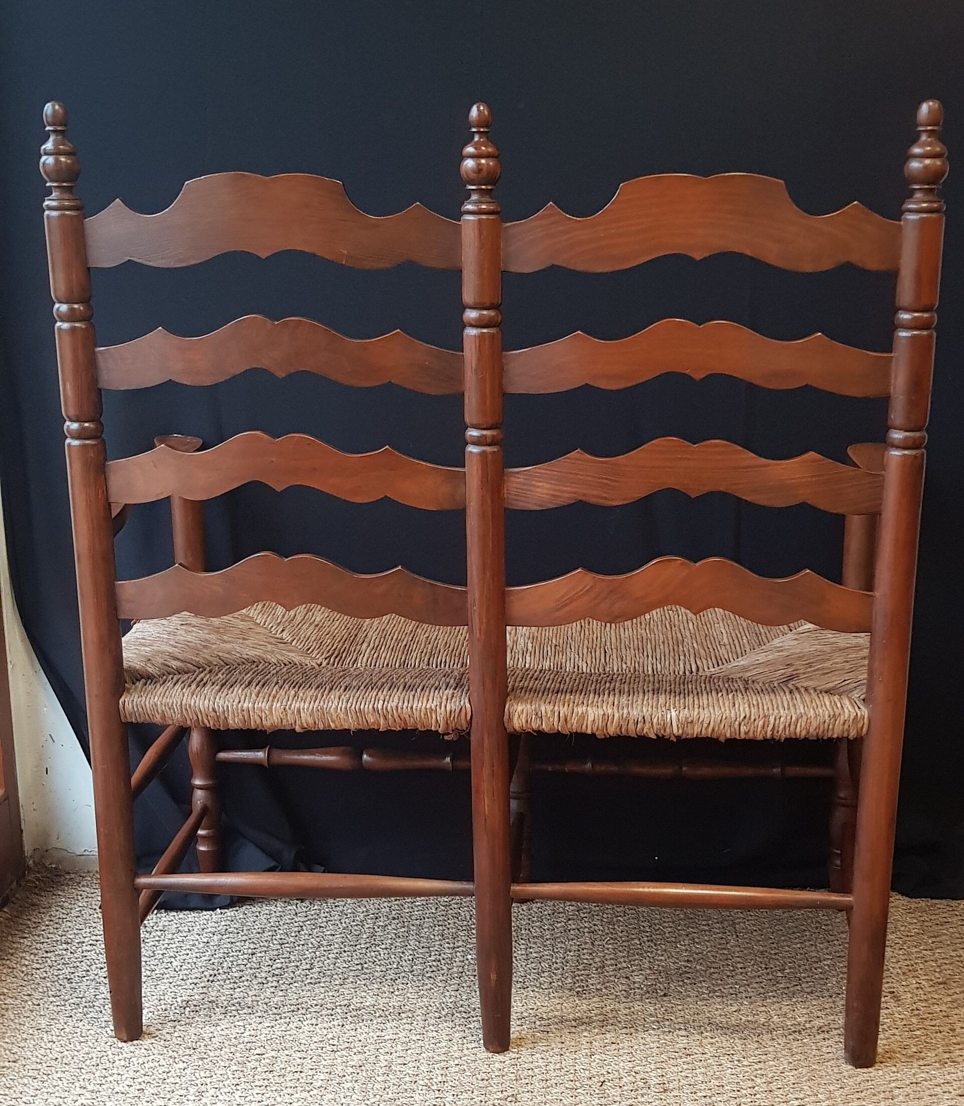 Banc paillé provencale