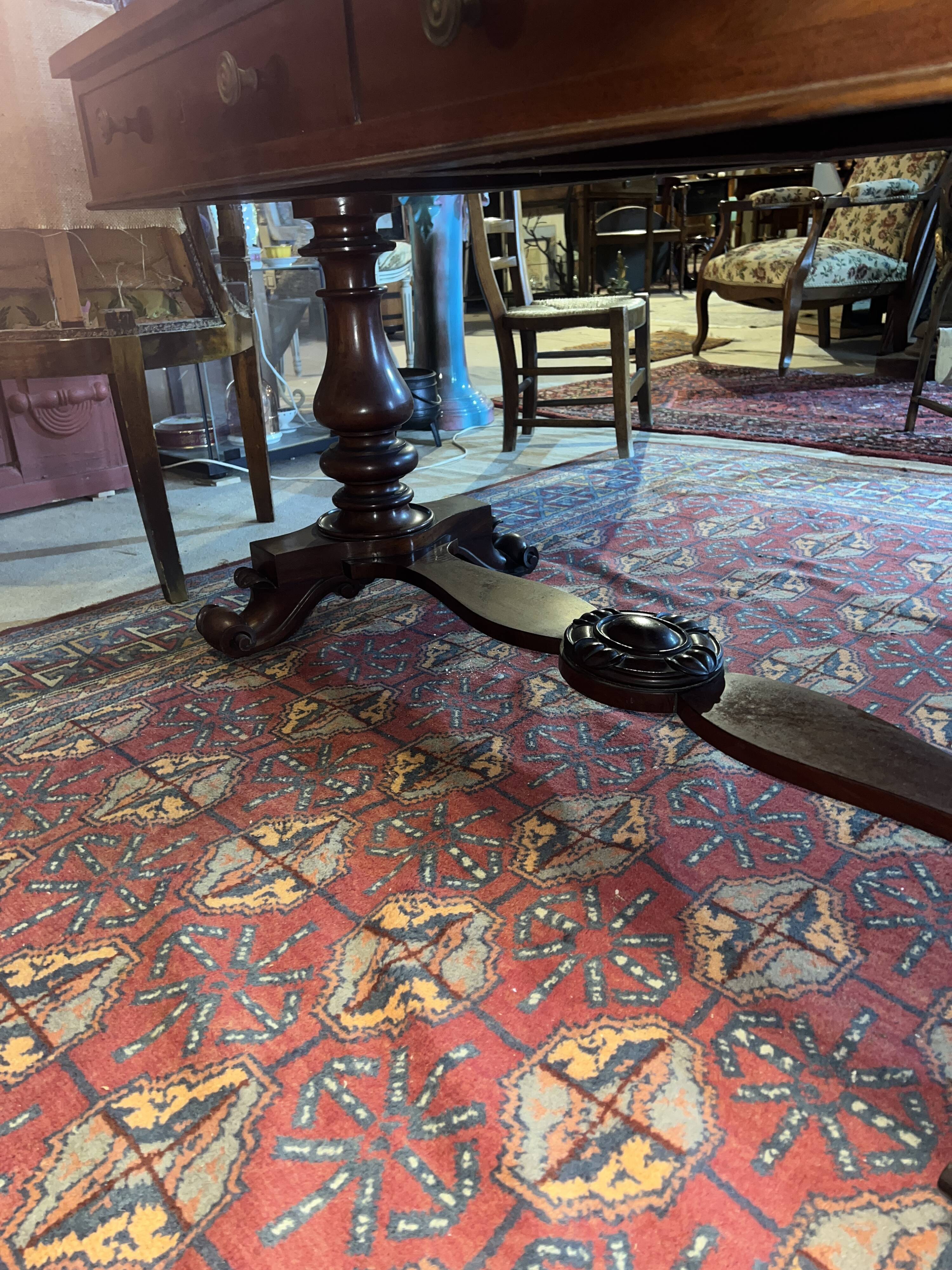 Victorian mahogany desk