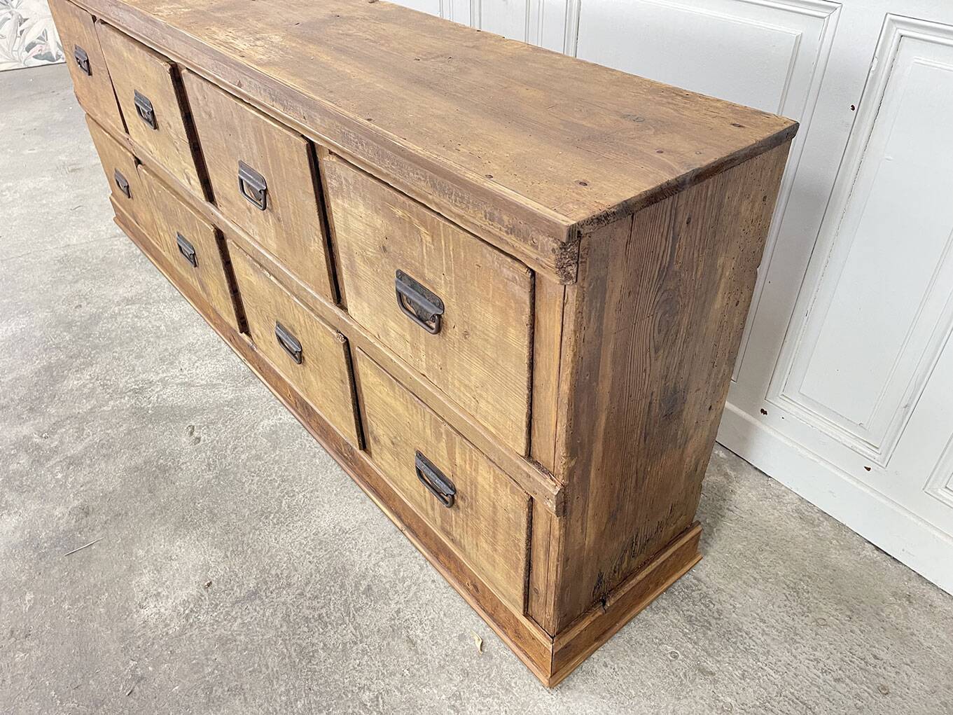 Ancien meuble de métier à tiroirs 1920