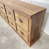 Ancien meuble de métier à tiroirs 1920