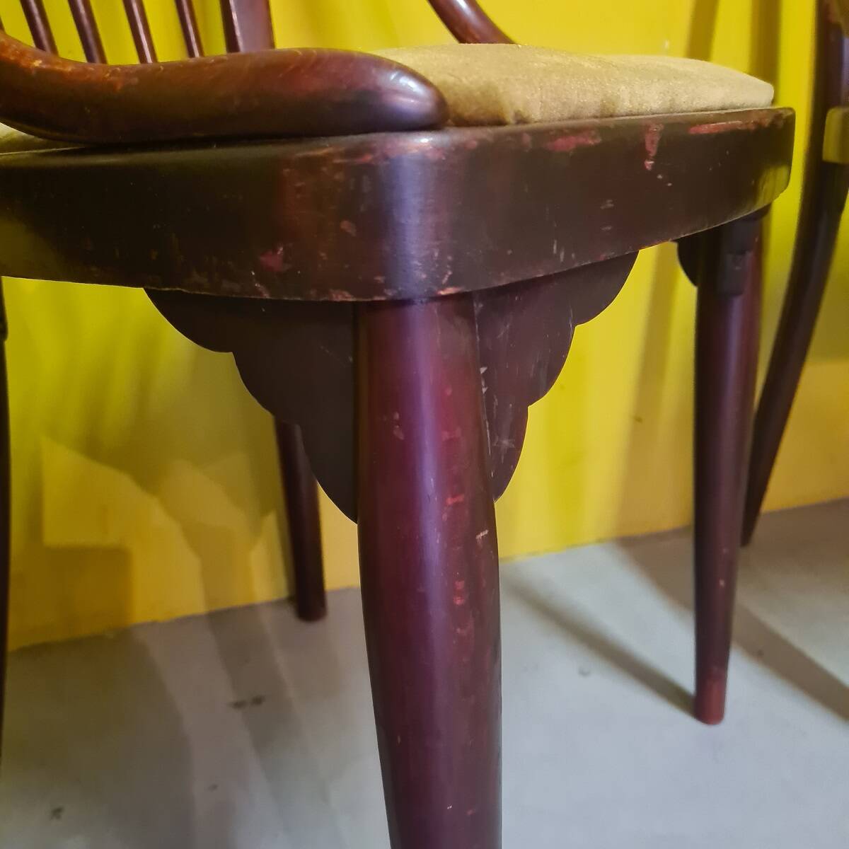 4 Thonet Art Deco Chairs Model A846 from around 1922