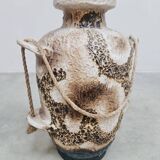Vintage fat lava West Germany vase Dumler & Breiden