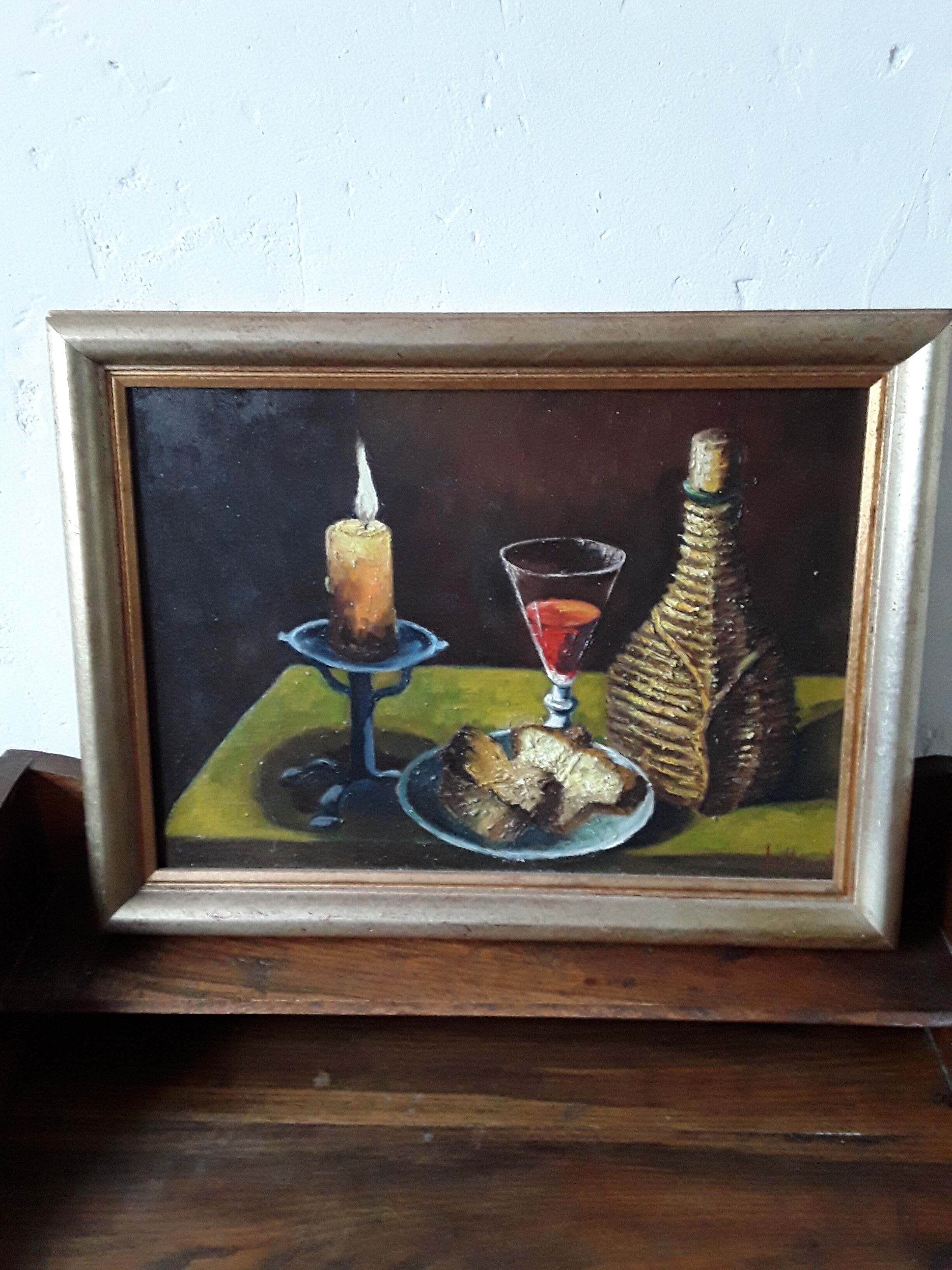 Still life oil painting