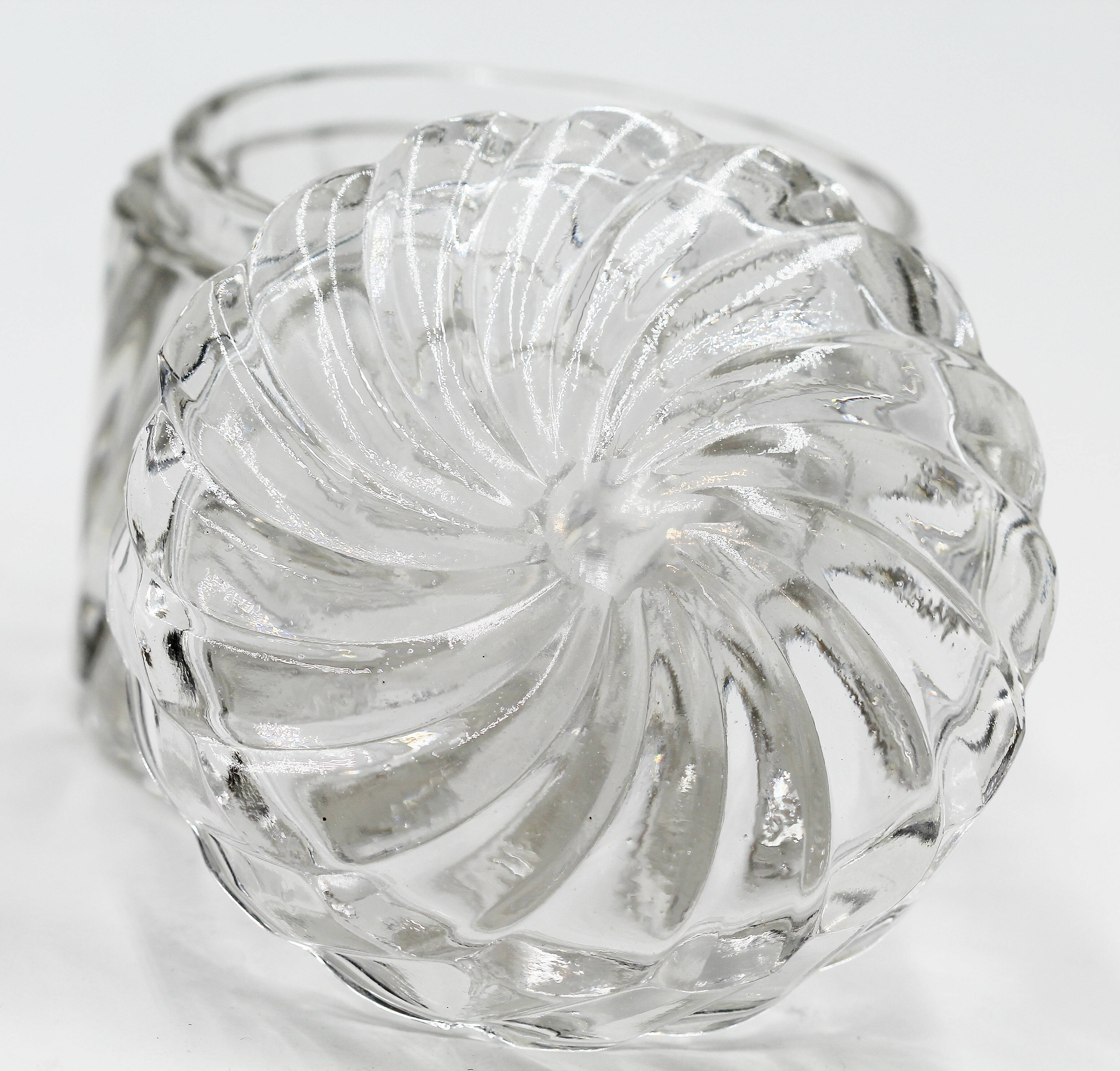 Old moulded glass candy