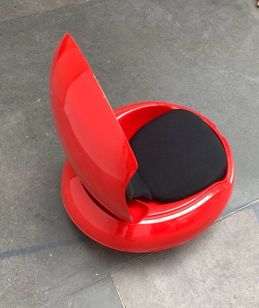 Space Age garden egg chair mid-century Senftenberg Egg by Peter Ghyczy, 1960s