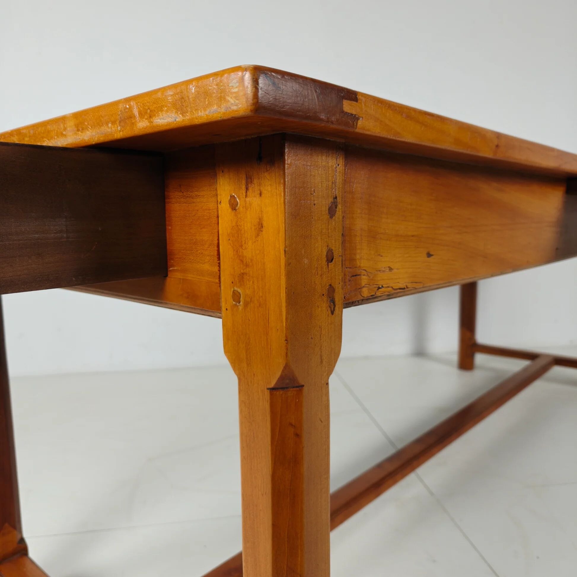Late 19th century French farmhouse table – fully restored