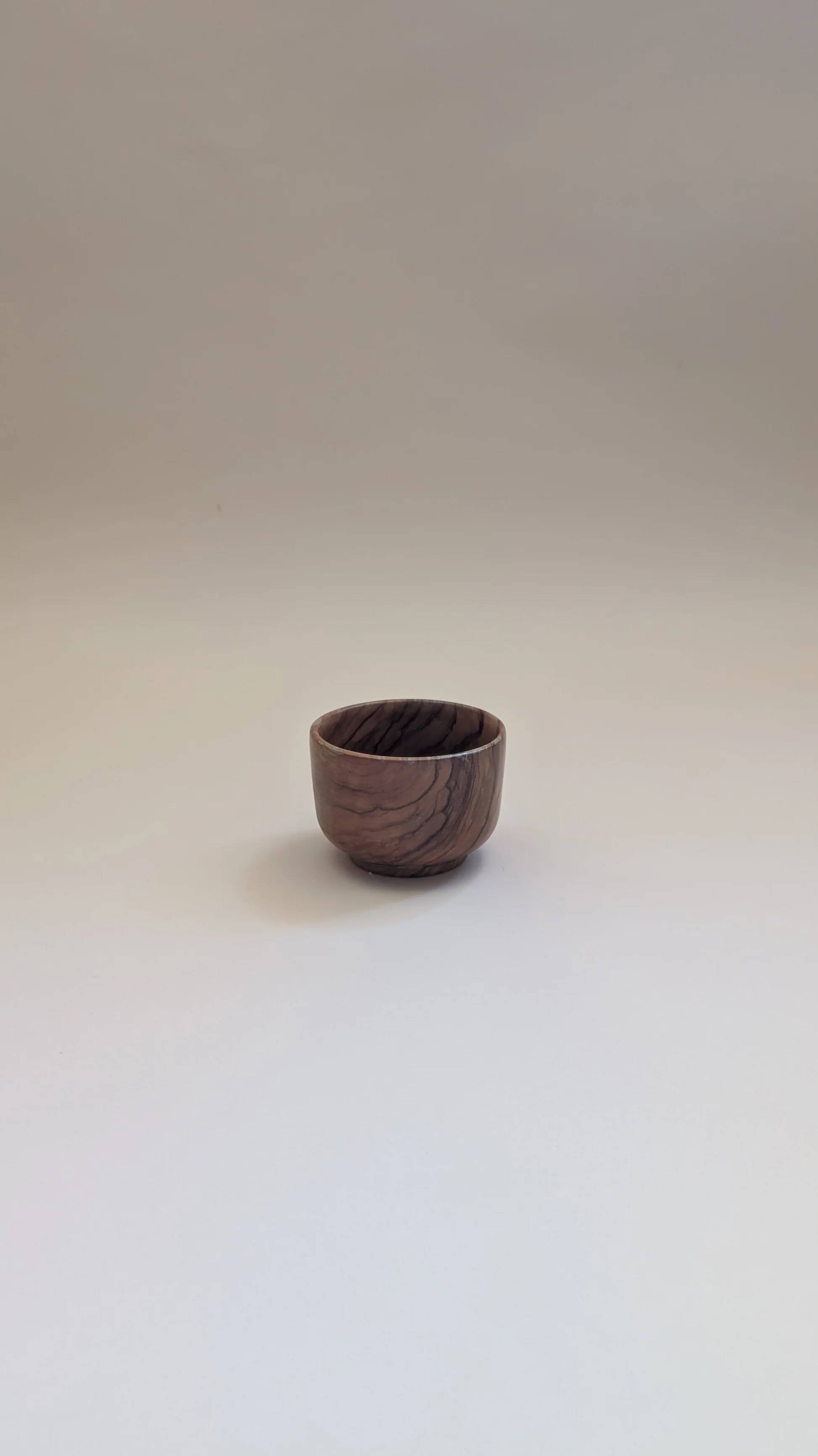 Olive wood bowl