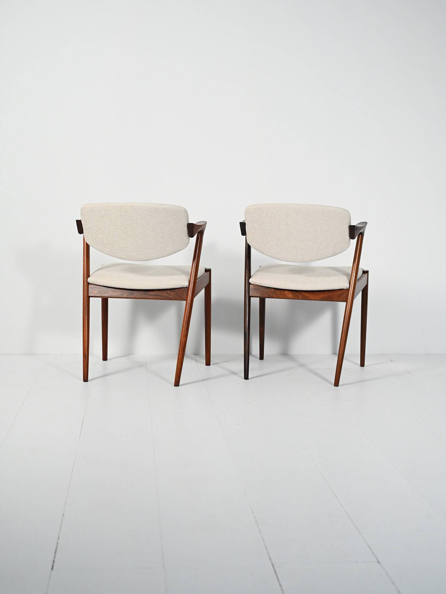 Pair of “42” Chairs by Kai Kristiansen