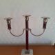 Paire de chandeliers trois feux