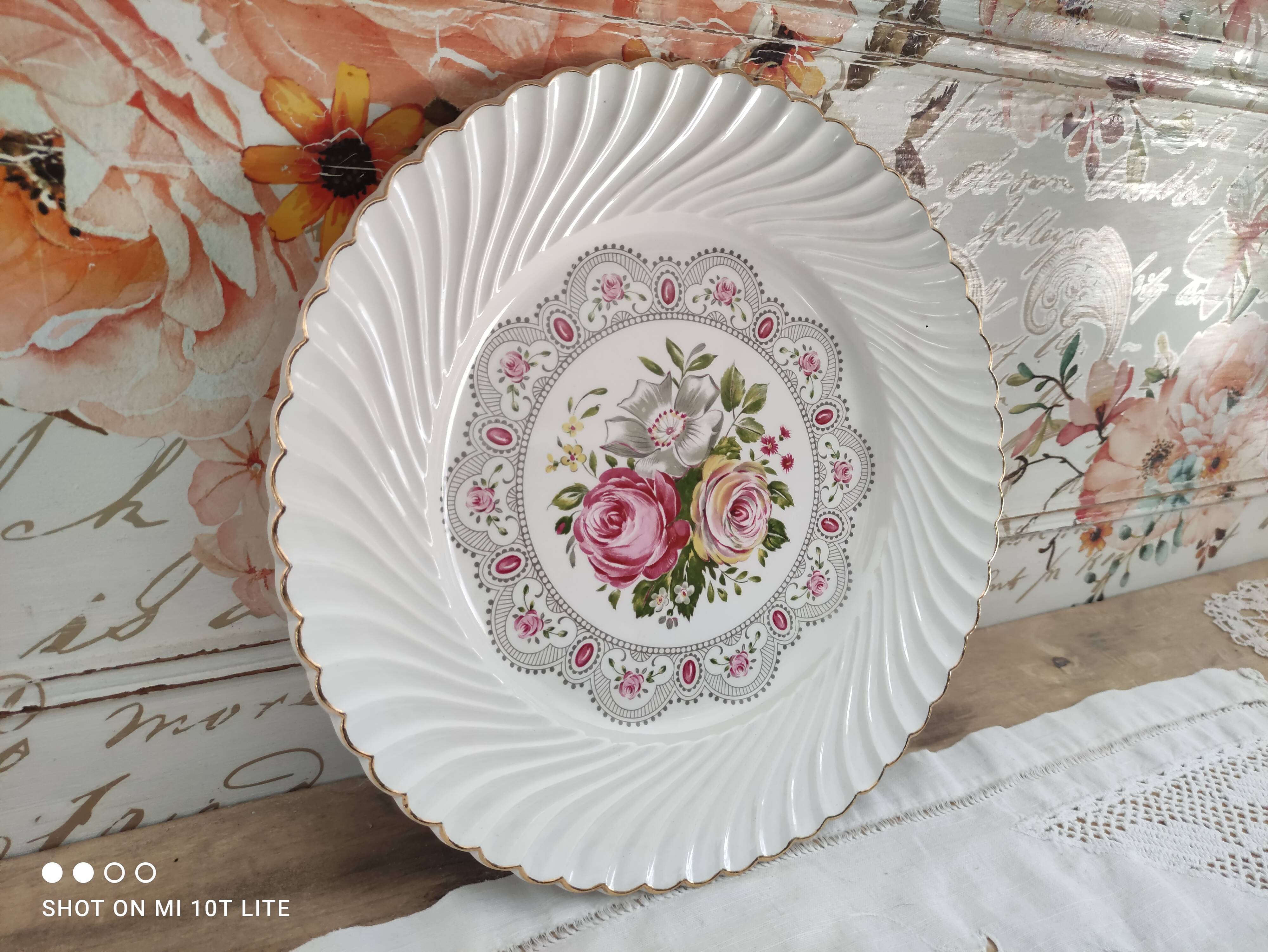 K&g lunéville round dish tradition model
