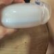 Opaline glass ashtray and pocket tray Poland 1970
