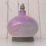 Ceramic lamp foot by Eduardo Constantino