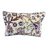 Coussin lombaire en tapis dégradé fait main 40x60cm