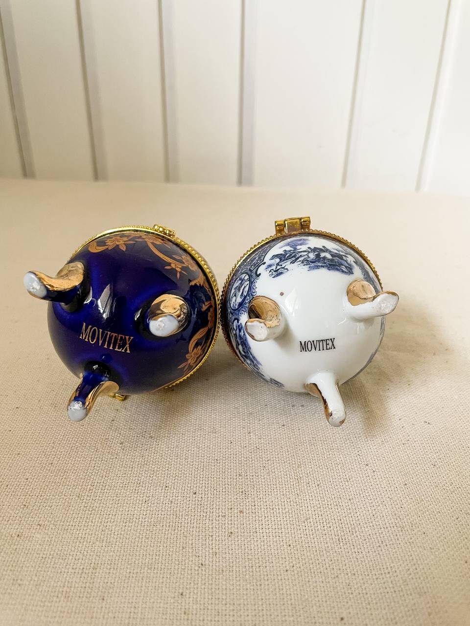 Porcelain Eggs Jewelry Box