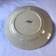 Flat plate of the longchamp earthenware factory, doria model,  iron land