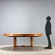 Table extensible en noyer - Italie XIXe siècle
