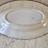 Oval dish Terre de Fer early nineteenth
