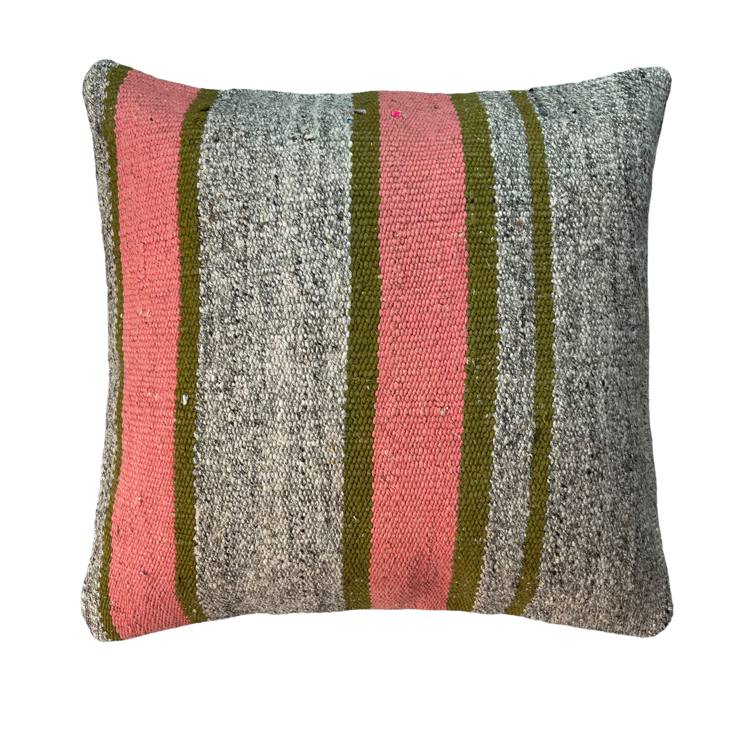 Vintage turkish kilim cushion cover 40 x 40 cm