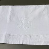 Sheet 1 place embroidered linen NE surrounded by dots