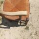 Wooden armchair
