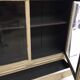 Old mahogany patinated bookcase