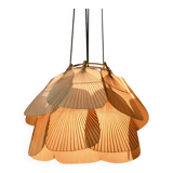 Beautiful Uchiwa 'Ju Yon' chandelier by Ingo Maurer for M Design, 1970s